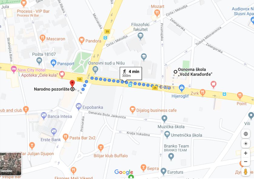 GOOGLE TRANSIT – od sada i GSP na Google mapama