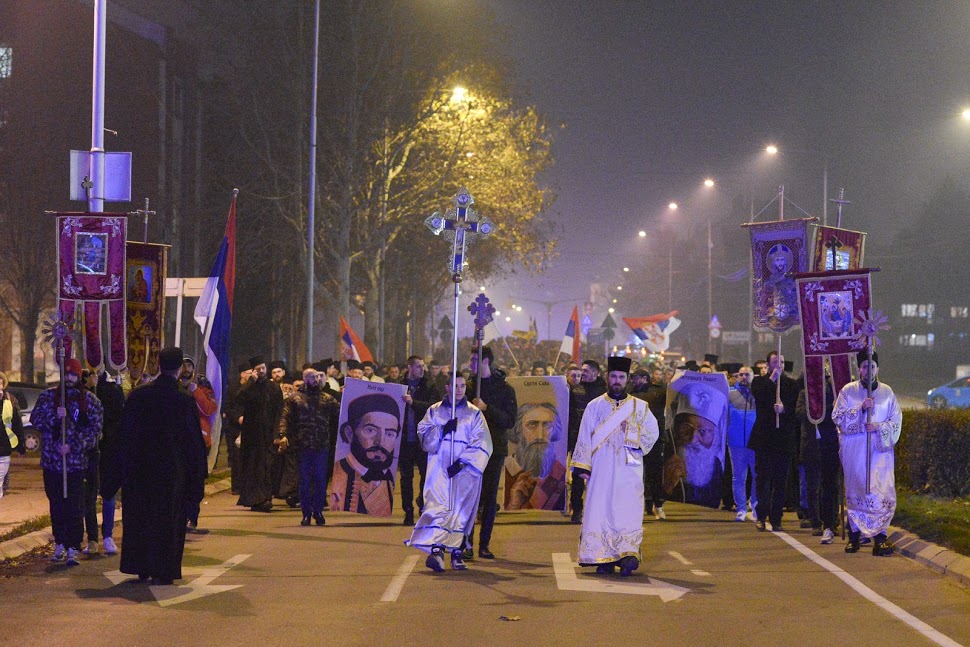 Protestna šetnja kao podrška crnogorskim demonstrantima održana u Nišu